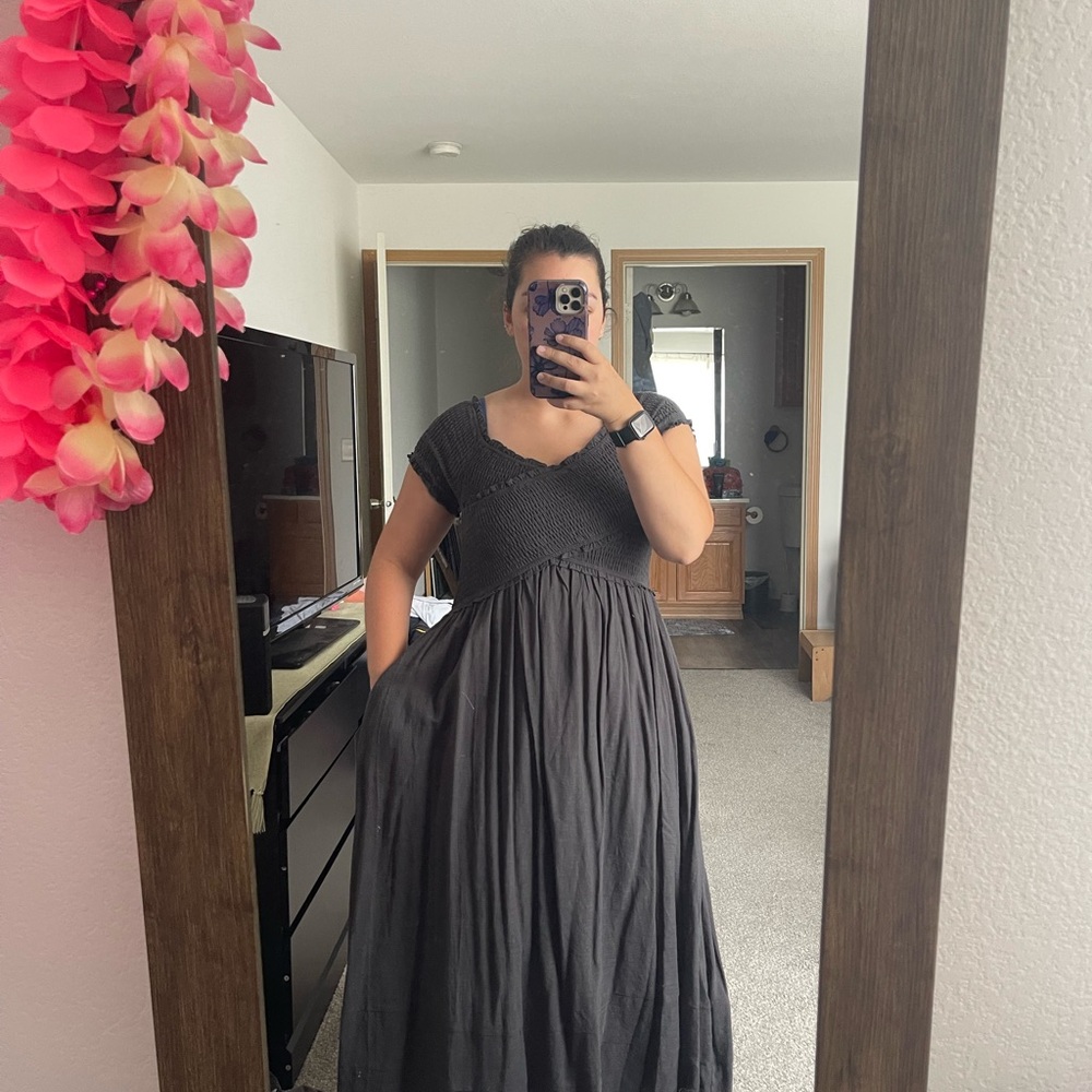 Elegant Black Maxi Dress
